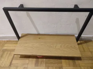 Estantería Colgante Madera y Metal