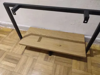 Estantería Colgante Madera y Metal