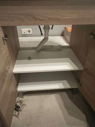 Mueble de baño roble