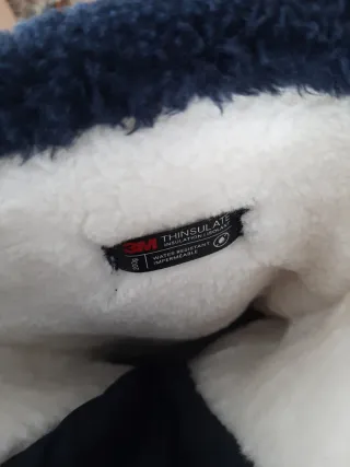 Botas de nieve azules talla 38