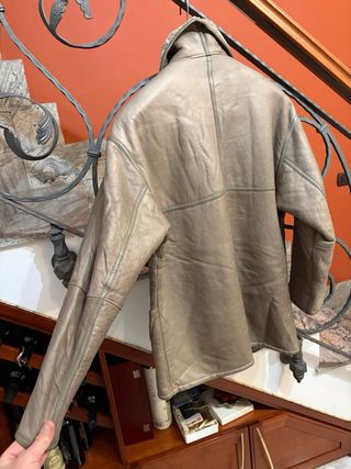 Cappotto Montone Shearling vera Pelle Vintage