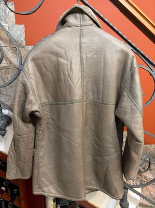 Cappotto Montone Shearling vera Pelle Vintage