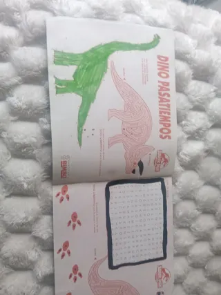 Álbum Jurassic Park Dino Album Bimbo