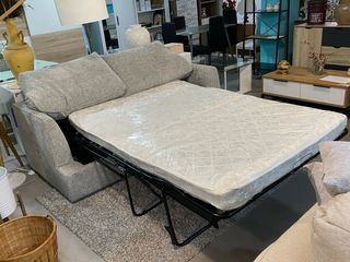 Sofá Cama Gris Tela