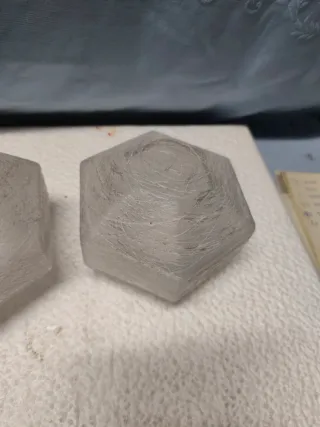 Coppe per lampadari in vetro