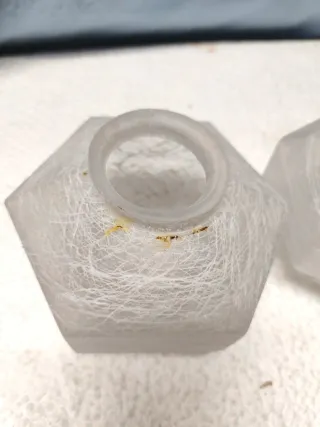 Coppe per lampadari in vetro