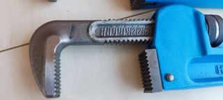 Llave Stillson llave grifa 24 Heavy Duty Azul