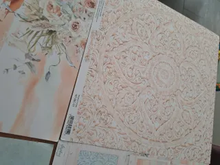 Papeles de Scrapbooking Florales y Abstractos