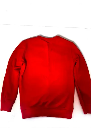 Jersey Benetton rojo niño 1965. Talla 7-8n