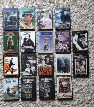 Lote 17 Películas DVD Cine Clásico