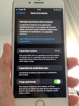 iPhone 8 Plus Dorado