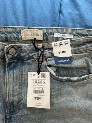 Pantalón vaquero Pull&Bear Slim Nuevo