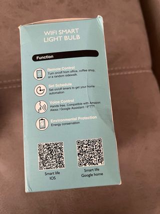 Bombilla LED Wifi Smart TVLIVE (2 uds)