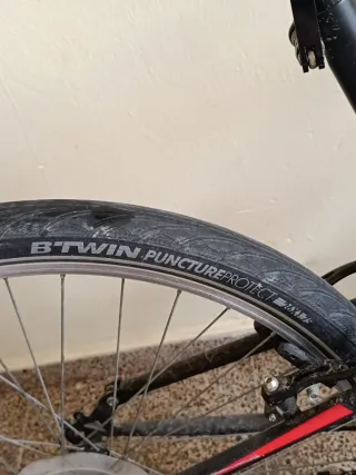 Bicicleta Montaña FS Negra y Roja