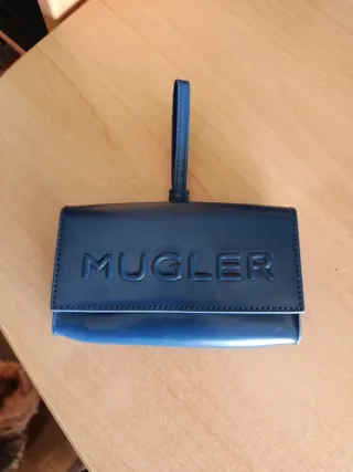 Cartera Mugler azul