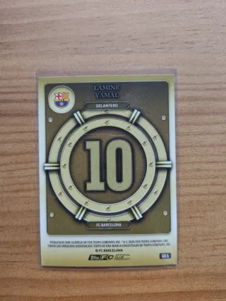 Carta Lamine Yamal Gold Vault Limited Edition