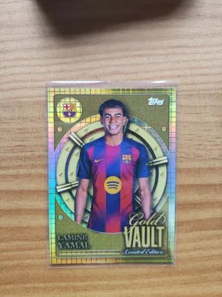 Carta Lamine Yamal Gold Vault Limited Edition