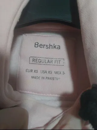 Sudadera Bershka Rosa