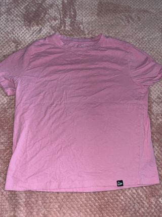 Camiseta rosa degradado