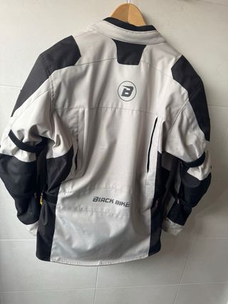Chaqueta de moto Black Bike con forro