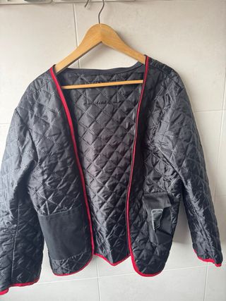 Chaqueta de moto Black Bike con forro