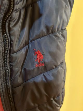 Chaleco U.S. Polo Assn. Azul Marino Talla 34