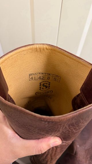 Botas Sendra Marrones Talla 42