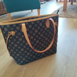 Bolso de hombro estampado