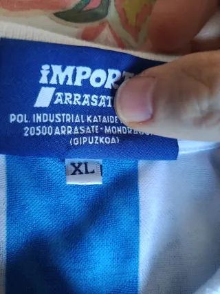 Camiseta Real Sociedad Talla XL