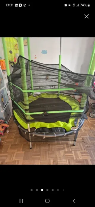 Cama elástica interior/exterior