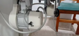 Máquina coser industrial motor silencioso