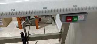 Máquina coser industrial motor silencioso