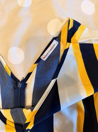 Mono rayas azul y amarillo Talla M