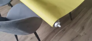 Estor enrollable opaco amarillo limón 150x190cm