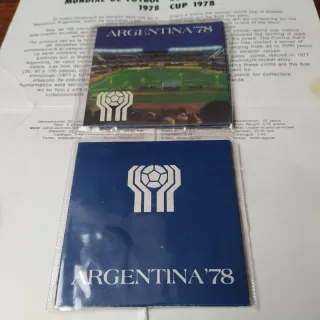 Monedas Conmemorativas Mundial 78 Argentina