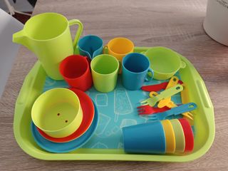 Cocinita de juguete con accesorios