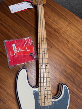 Fender Steve Harris Precision Bass Olympic White