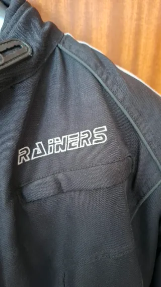 Chaqueta Moto Mujer Rainers Negra