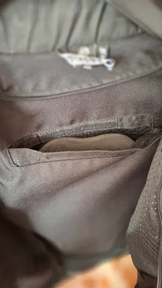 Chaqueta Moto Mujer Rainers Negra