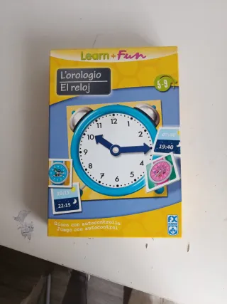 Juego educativo El reloj