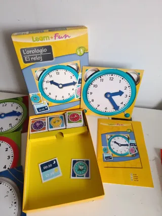 Juego educativo El reloj
