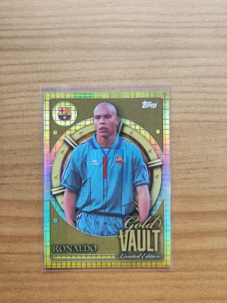 Ronaldo Nazario Gold Vault Edición Limitada