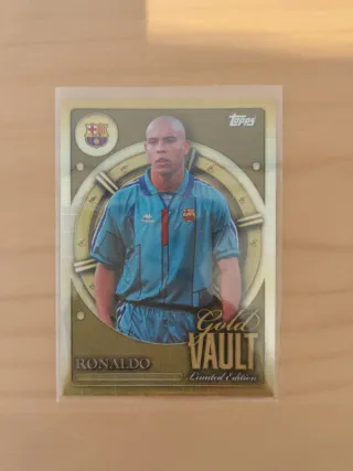 Ronaldo Nazario Gold Vault Edición Limitada
