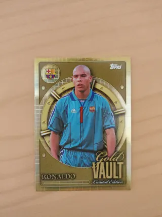 Ronaldo Nazario Gold Vault Edición Limitada