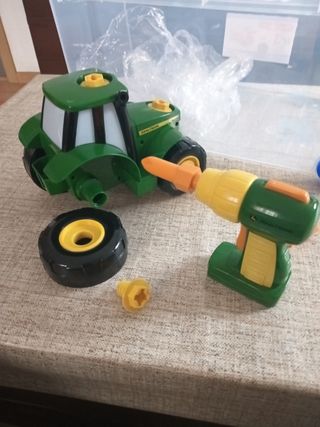 Tractor de juguete John Deere