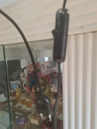 Vitrina expositora cristal y madera