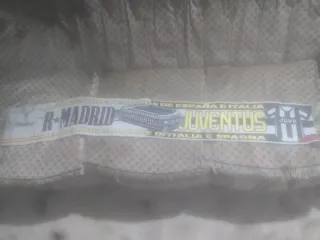 Bufanda Real Madrid y Juventus