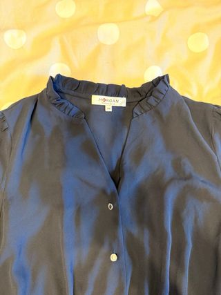 Vestido Morgan azul marino talla 38