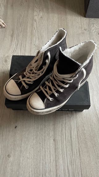 Converse Marrones Forradas Talla 40