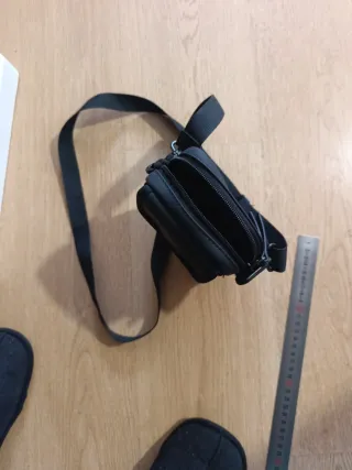 Bandolera Zara Negra